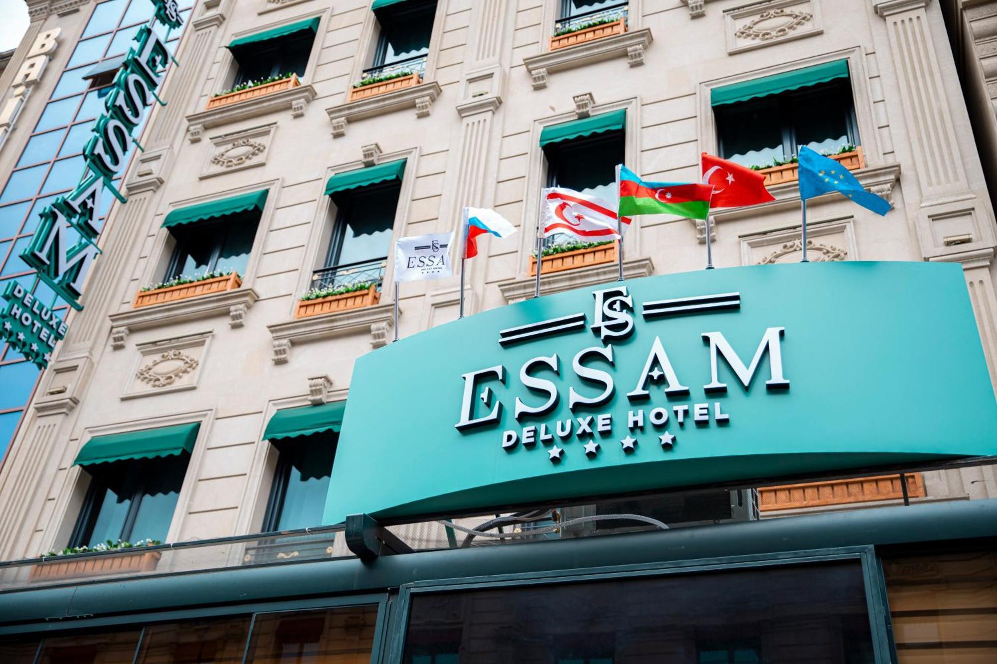 Essam Deluxe Hotel バクー エクステリア 写真